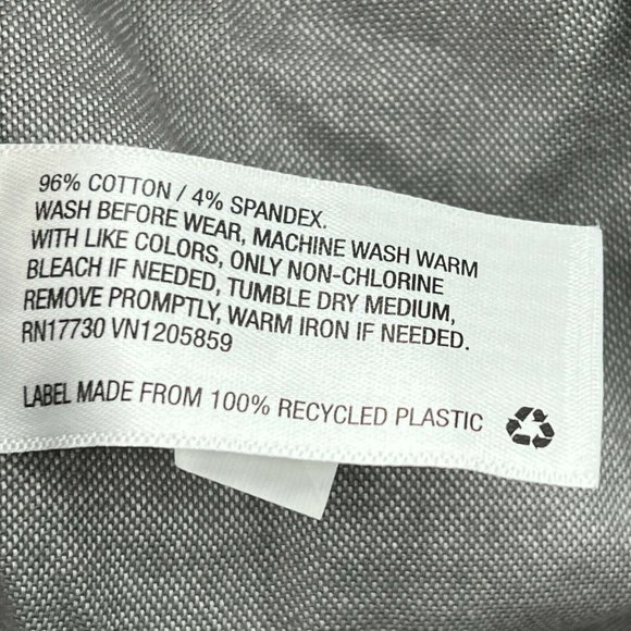 Goodfellow Shirt Men's XL Long-sleeve Button-down Slim Fit Gray Geometri… - Picture 7 of 7